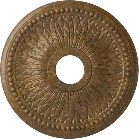 Bailey Ceiling Medallion (Fits Canopies Up To 5 3/4), 18OD X 3 3/4ID X 1 1/2P